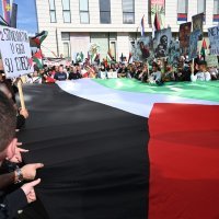 Prosvjed podrške Palestini u Podgorici