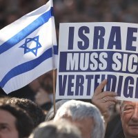 Prosvjed solidarnosti s Izraelom u Berlinu