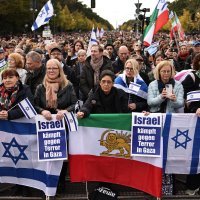 Prosvjed solidarnosti s Izraelom u Berlinu