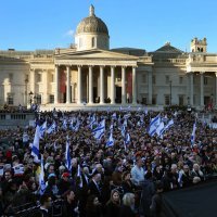 Prosvjed židovske zajednice u Londonu
