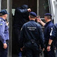 Privođenje navijača na Općinski sud u Velikoj Gorici