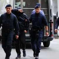 Privođenje navijača na Općinski sud u Velikoj Gorici