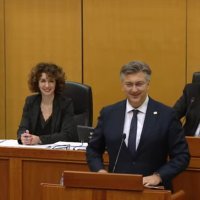 Plenković podnosi izvještaj o radu Vlade u Saboru