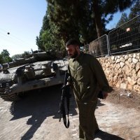 Izraelska vojska na granici s Libanonom