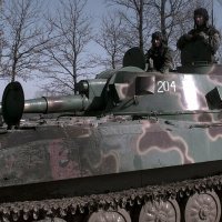 Pripadnici HVO-a u Bosanskoj Posavini na Gvozdiki zarobljenoj od bosanskih Srba