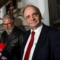 Branimir Glavaš na izlasku iz suda