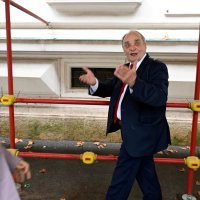 Branimir Glavaš na izlasku iz suda