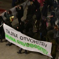 Prosvjedi i uhićenja na otvorenju Centra Rog u Ljubljani