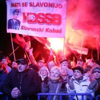 Doček Glavaša po povratku iz BiH