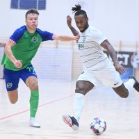 Omiš, 28.10.2023 - Futsal: Utakmica glavne runde UEFA futsal Lige prvaka između Olmissuma i Sportinga...