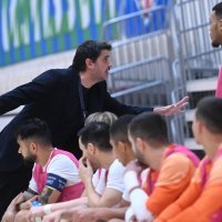 Omiš, 28.10.2023 - Futsal: Utakmica glavne runde UEFA futsal Lige prvaka između Olmissuma i Sportinga...