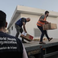 Humanitarni konvoj za Gazu na egipatskoj granici