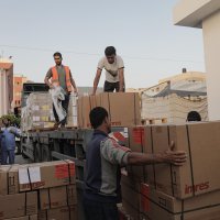 Humanitarni konvoj za Gazu na egipatskoj granici