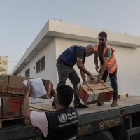 Humanitarni konvoj za Gazu na egipatskoj granici