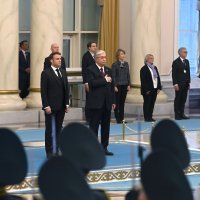 Emmanuel Macron u Kazahstanu