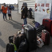 Gužva na granici u Rafahu