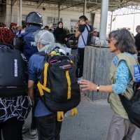 Gužva na granici u Rafahu