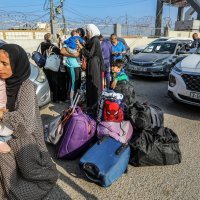 Gužva na granici u Rafahu