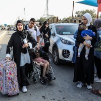 Gužva na granici u Rafahu