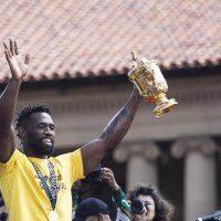 Doček južnoafričkim ragbijašima, svjetskim prvacima