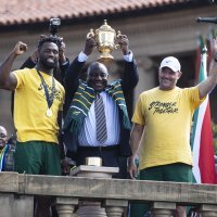 Doček južnoafričkim ragbijašima, svjetskim prvacima