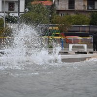 Poplavljene prometnice Trogira i Čiova