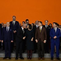 Gordan Grlić Radman i Annalena Baerbock na sastanku ministara vanjskih poslova