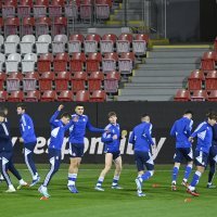 Dinamov trening u Plzenu uoči utakmice protiv Viktorije