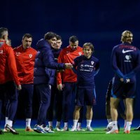 Trening hrvatske nogometne reprezentacije, 15.11.2023.