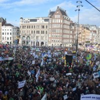 Klimatski prosvjed u Amsterdamu
