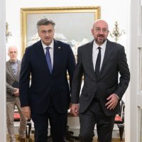 Andrej Plenković i Charles Michel