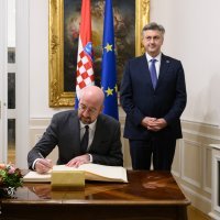 Andrej Plenković i Charles Michel