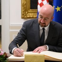 Andrej Plenković i Charles Michel