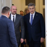 Izjave za medije predsjednika Vlade Andreja Plenkovića i predsjednika Europskog vijeća Charlesa Michela
