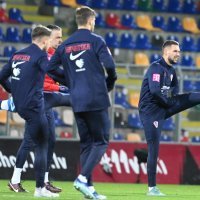 Hrvatska nogometna reprezentacija, trening, Riga, 17.11.2023.