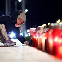 Paljenje svijeća za Vukovar u Zagrebu
