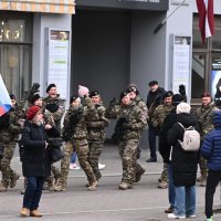 Hrvatski navijači u Rigi uoči utakmice Latvija - Hrvatska