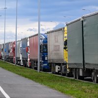 Blokada kamiona na poljsko-ukrajinskoj granici