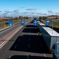 Blokada kamiona na poljsko-ukrajinskoj granici