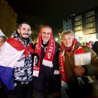 Hrvatska - Armenija, navijači uoči utakmice, 21.11.2023.