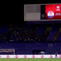 Navijači na Hrvatska - Armenija