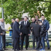 Zoran Pripuz na pogrebu Ivana Bajića Pajde