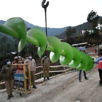 Spašavanje radnika iz urušenog tunela u Indiji