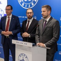 Osijek: Sastanak gradonačelnika Zagreba, Splita, Rijeke i Osijeka
