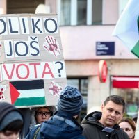 Prosvjed za Palestinu u Zagrebu