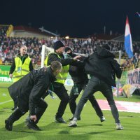 Kaos nakon utakmice Istra 1961 - Hajduk 26.11.2023.