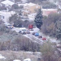 Zbog snijega kod Klisa došlo do nezgode