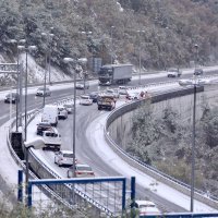 Zbog snijega kod Klisa došlo do nezgode