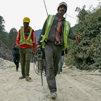 Spašavanje indijskih radnika iz tunela