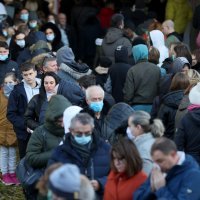 Redovi za testiranje na hripavac u Zagrebu